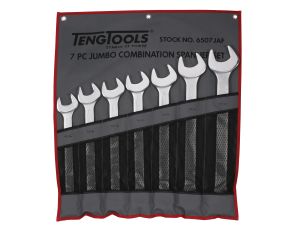 TengTools - 7-elementowy zestaw kluczy płasko-oczkowych calowych 1-5/16