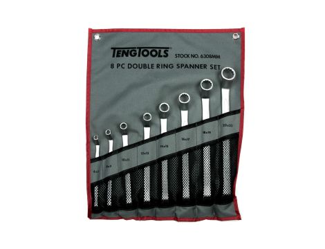 TengTools - Zestaw kluczy oczkowych 6308MM - 6308MM