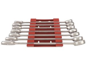 TengTools - 7-elementowy zestaw kluczy płasko-oczkowych 33-50 mm - 6507JMMA