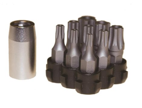TengTools - Zestaw grotów TPXP z chwytem kwadratowym 1/4" M1410T5 - M1410T5