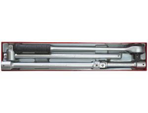 TengTools - 4-elementowy zestaw przedłużaczy i pokrętła zapadkowe z chwytem kwadratowym z chwytem 3/4