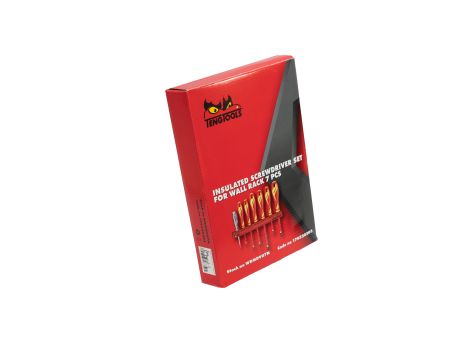TengTools - Zestaw wkrętaków 1000V na wieszaku ściennym WRMDV07N - WRMDV07N - 8