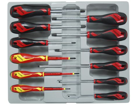TengTools - 12-elementowy zestaw wkrętaków MD912N1 -