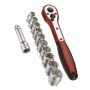 TengTools - Zestaw kluczy nasadowych z chwytem kwadratowym 3/8" M3812N1 - M3812N1 - 2