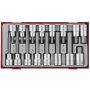 TengTools - 16-elementowy zestaw grotów wymiennych typu imbus z chwytem kwadratowym 1/2" TTHEX16 - TTHEX16 - 3
