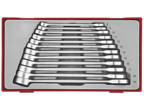 TengTools - 12-elementowy zestaw kluczy płasko-oczkowych TT8012 - TT8012 - 2