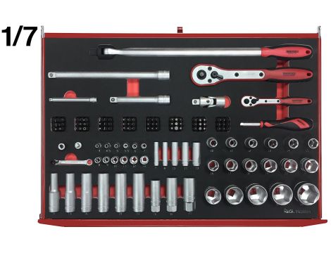 TengTools - Wózek narzędziowy EVA 177 elementów TCMME179 - TCMME179 - 2