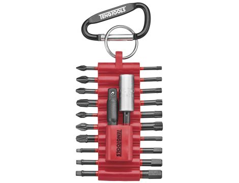 TengTools - Zestaw grotów wymiennych Impact, 22-elementowy, THBSI22 - THBSI22