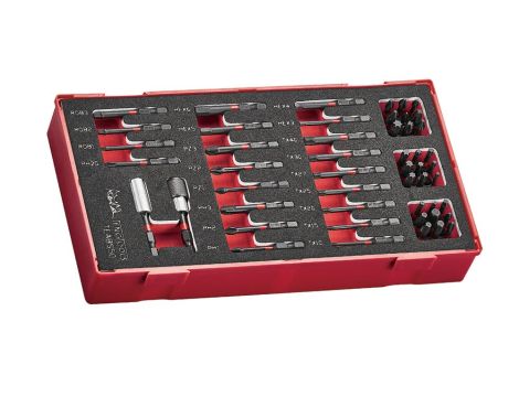 TengTools - 50-elementowy zestaw grotów wkrętakowych Impact TEABS50 - TEABS50