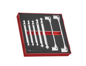 TengTools - 7-elementowy zestaw kluczy przegubowych nasadowych TEDDF7 - TEDDF7