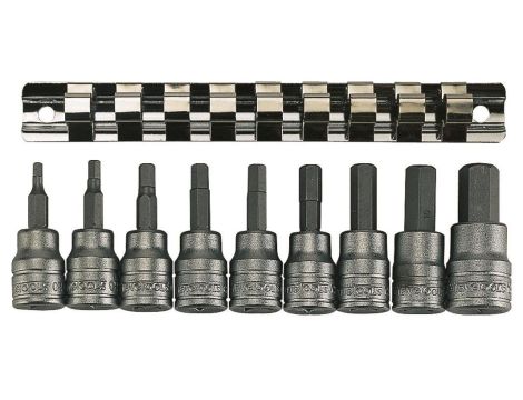 TengTools - Zestaw nasadek trzpieniowych 6-kątnych z chwytem 3/8" - M3812