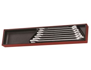 TengTools - 7-elementowy zestaw kluczy płasko-oczkowych calowych TTX2640 - TTX2640