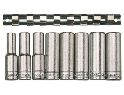 TengTools - Nasadki w zestawie. Z chwytem kwadratowym 1/2". M1207 - M1207