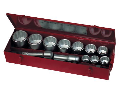 TengTools - Zestaw narzędzi nasadowych z chwytem kwadratowym 1". M1115MM - M1115MM