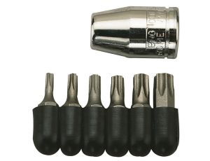 TengTools - Nasadki TX w zestawie z chwytem kwadratowym 3/8