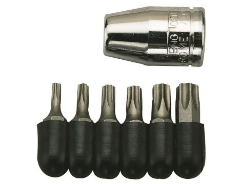 TengTools - Nasadki TX w zestawie z chwytem kwadratowym 3/8" 1486 - 1486