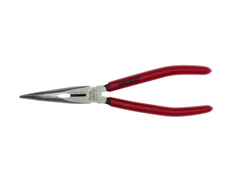 TengTools - Szczypce płaskie wygiete z cięciem bocznym 200 mm  MB463-8 - MB463-8