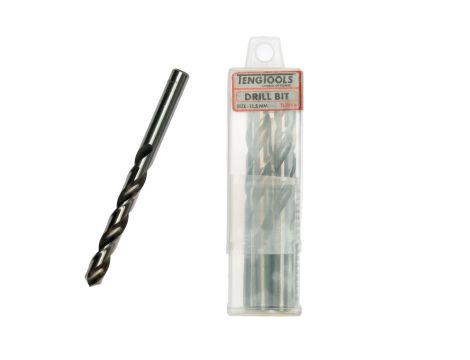 TengTools - Wiertło kręte krótkie 11,5 mm (5 szt.) DBx115 - DBX115