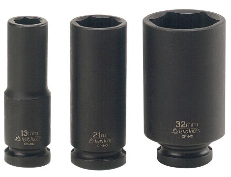 TengTools - Nasadka maszynowa długa 1/2" 17 mm DIN - 920617N