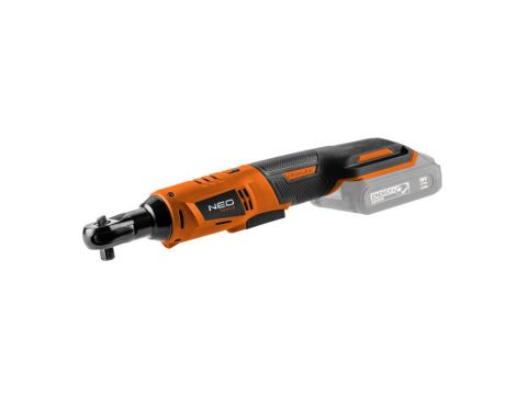 Neo Tools - Grzechotka akumulatorowa Energy+ 18V, Li-lon, 3/8”, bez akumulatora, adapter 1/2" - 04-603