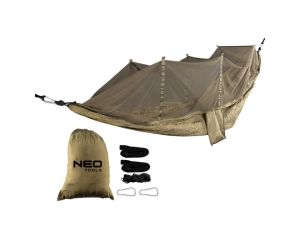 Neo Tools - Hamak z moskitierą 330 x 140 cm zestaw - 63-123