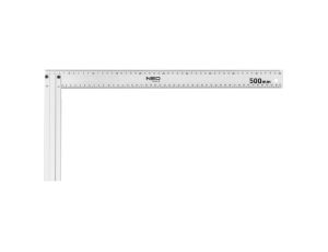 Neo Tools - Kątownik budowlany aluminiowy 500 x 235 mm - 72-147