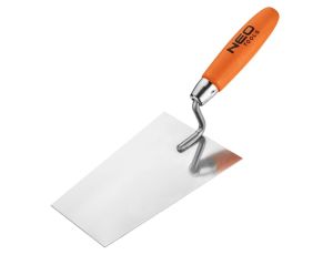 Neo Tools - Kielnia sztukatorska trapezowa, 180 mm, uchwyt drewniany - 50-143
