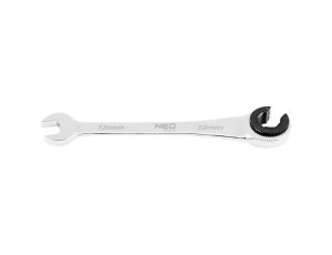Neo Tools - Klucz płasko-oczkowy, rozcięty z grzechotką, 13 mm - 09-260