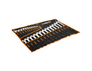 Neo Tools - Klucze płasko-oczkowe 6-32 mm, zestaw 26 szt. - 09-754