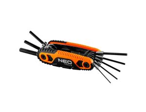 Neo Tools - Klucze sześciokątne z uchwytem 1.5, 2, 2.5, 3, 4, 5,  6, 8 mm - 09-571