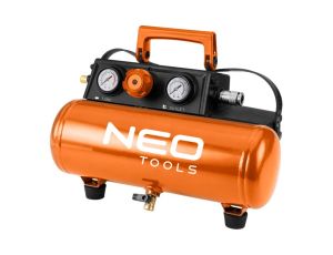 Neo Tools - Kompresor 8 bar 3,8 l, bez akumulatora - 04-620