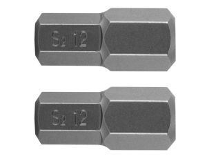 Neo Tools - Końcówka HEX 12 x 30 mm, S2 x 2 szt. - 10-978 op=5 szt