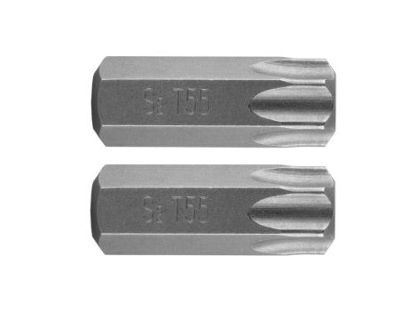 Neo Tools - Końcówka TORX T55 x 30 mm, S2 x 2 szt. - 10-928 op=5 szt