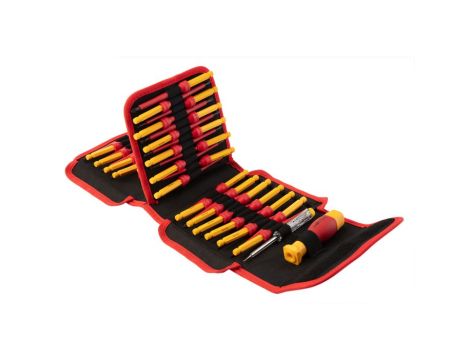 Neo Tools - Końcówki wkrętakowe z uchwytem 1000V, 50 szt. - 01-309