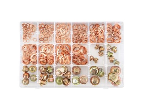 Neo Tools - Korki z uszczelkami miedzianymi, 534 sztuki - 11-974