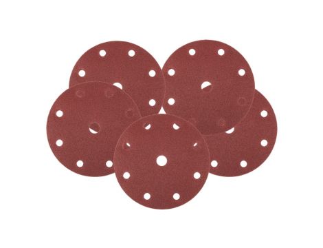 Neo Tools - Krążki ścierne 150 mm, P60, 5 szt., z 9 otworami do 04-721 - 08-991 op=5 szt