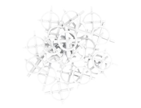 Neo Tools - Krzyżyki dystansowe z kółkiem 1.5 mm, 100 szt. - 61-114 op=5 szt