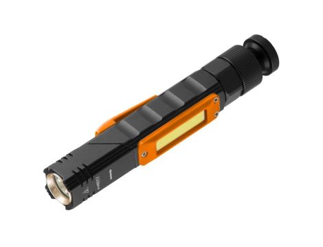 Neo Tools - Latarka akumulatorowa USB  300 lm 2 w 1 CREE XPE + COB LED - 99-034