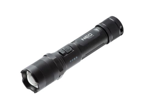 Neo Tools - Latarka akumulatorowa USB 1000 lm OSRAM P9 LED - 99-035