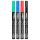 Neo Tools - Marker budowlany, 4 kolory, permanentny, wodoodporny, lakierowy, aluminiowy, 4 szt. - 13-853