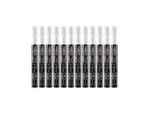 Neo Tools - Marker budowlany, biały, permanentny, wodoodporny, lakierowy, aluminiowy, 1 szt. - 13-865