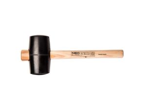 Neo Tools - Młotek gumowy 90 mm/1200 g, trzonek hikorowy - 25-054