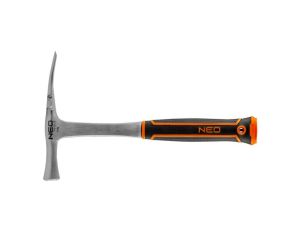 Neo Tools - Młotek murarski (szeroki, berliński) 600 g, monolityczna konstrukcja - 25-105