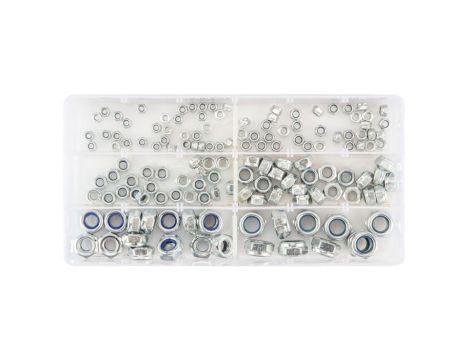 Neo Tools - Nakrętki samohamowne, 146 sztuk - 11-972