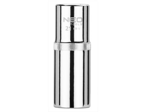 Neo Tools - Nasadka dwunastokątna długa 1/2", 21 mm - 08-080