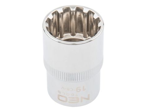 Neo Tools - Nasadka Spline 1/2", 19 mm - 08-591 op=5 szt