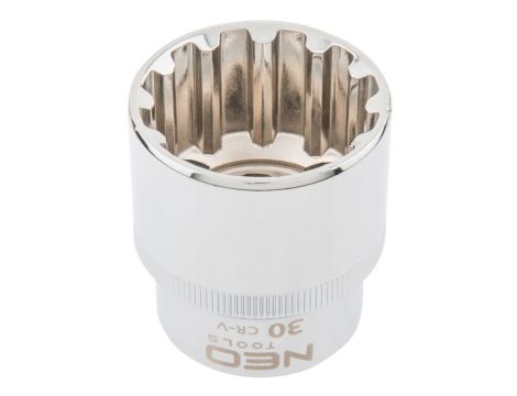 Neo Tools - Nasadka Spline 1/2", 30 mm - 08-598