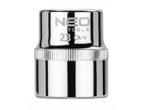 Neo Tools - Nasadka sześciokątna 1/2", 23 mm, Superlock - 08-023 op=5 szt