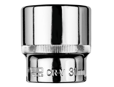 Neo Tools - Nasadka sześciokątna 1/2", 31 mm - 08-431