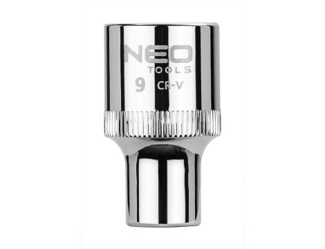 Neo Tools - Nasadka sześciokątna 1/2", 9 mm, Superlock - 08-009 op=5 szt